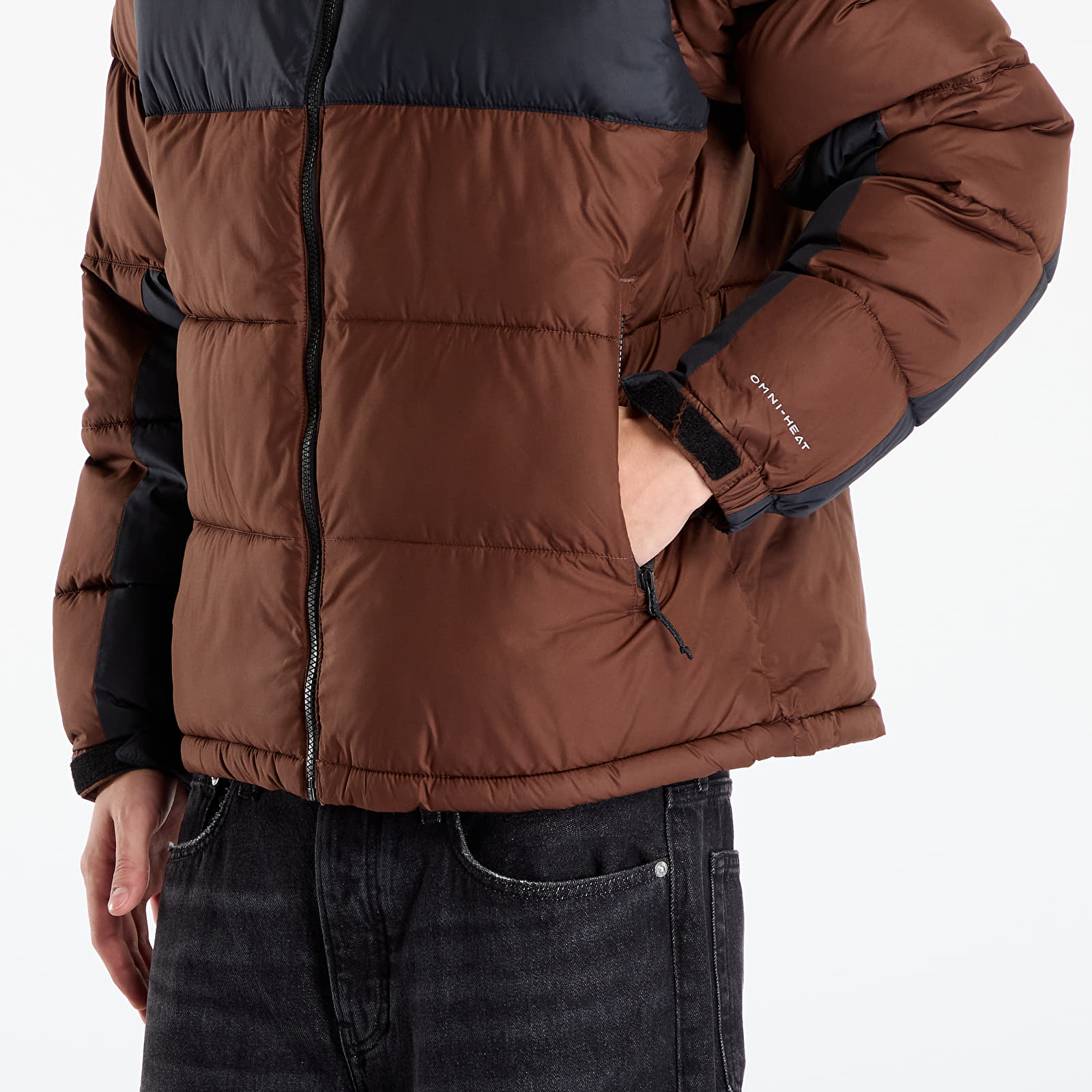 Jakker for menn Columbia Pike Lake™ II Hooded Jacket Tobacco/ Black
