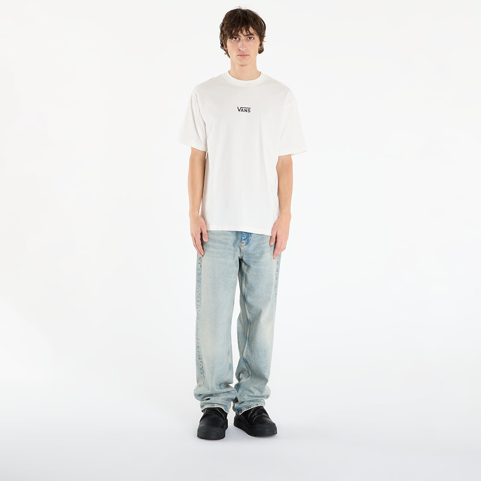 Men's T-shirts Vans LX SS Graphic Tee Egret