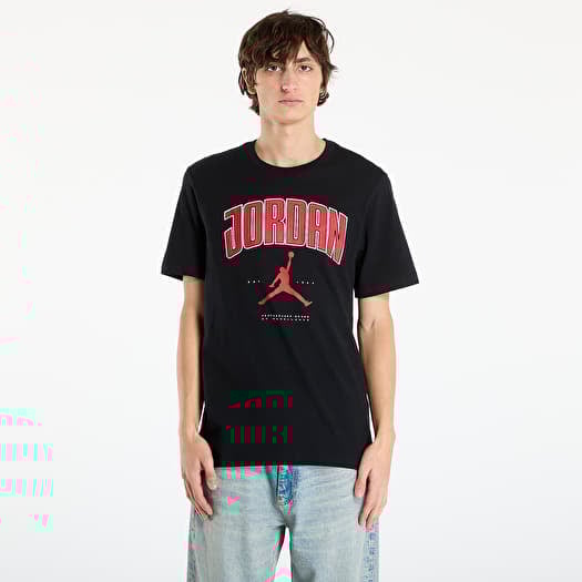 T-shirt Jordan Men's T-shirt Black/ Gym Red/ Gym Red
