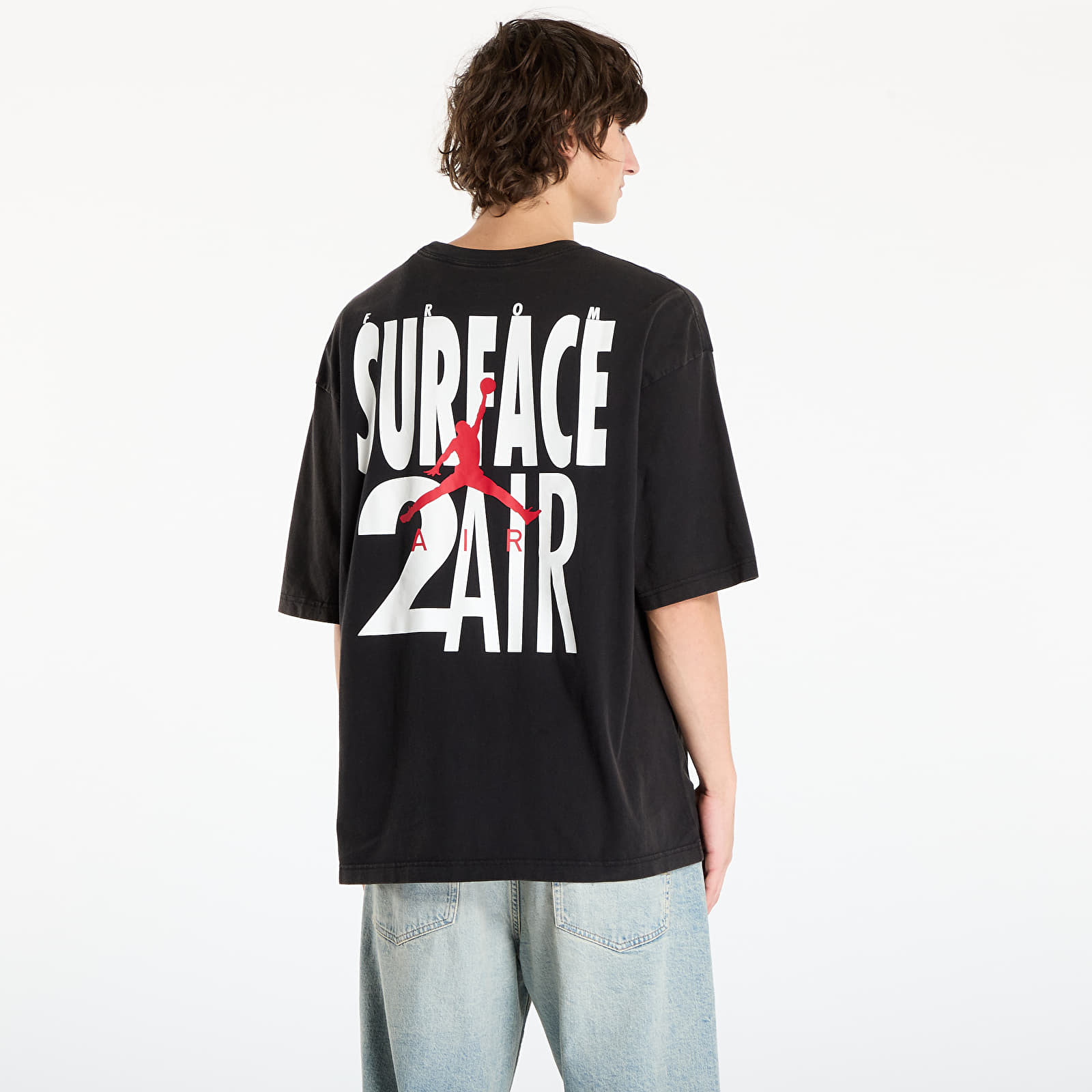 Men's T-shirts Jordan Brooklyn Men's T-Shirt Black/ White