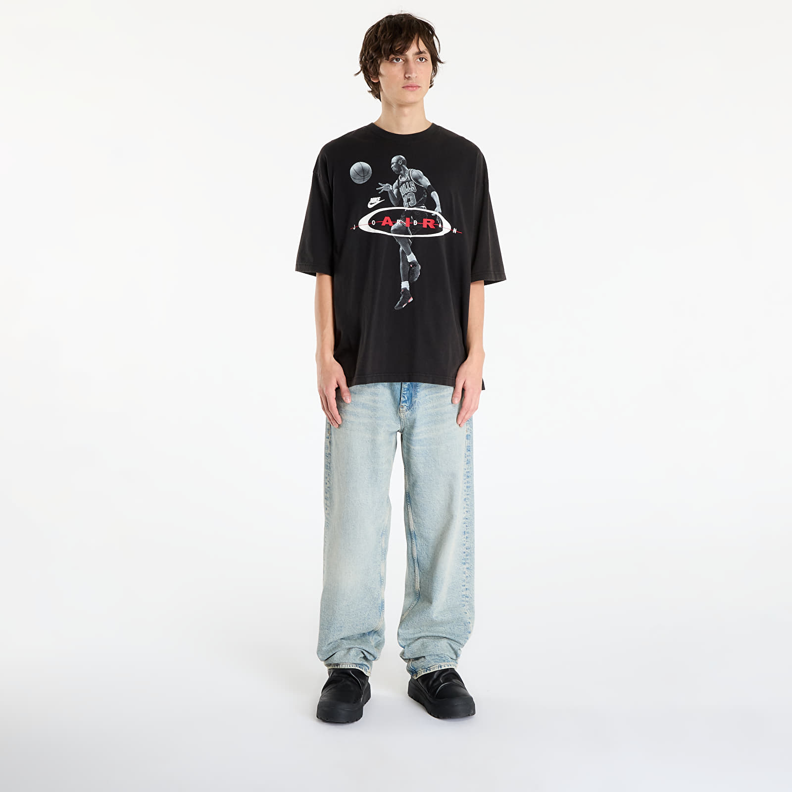 Men's T-shirts Jordan Brooklyn Men's T-Shirt Black/ White