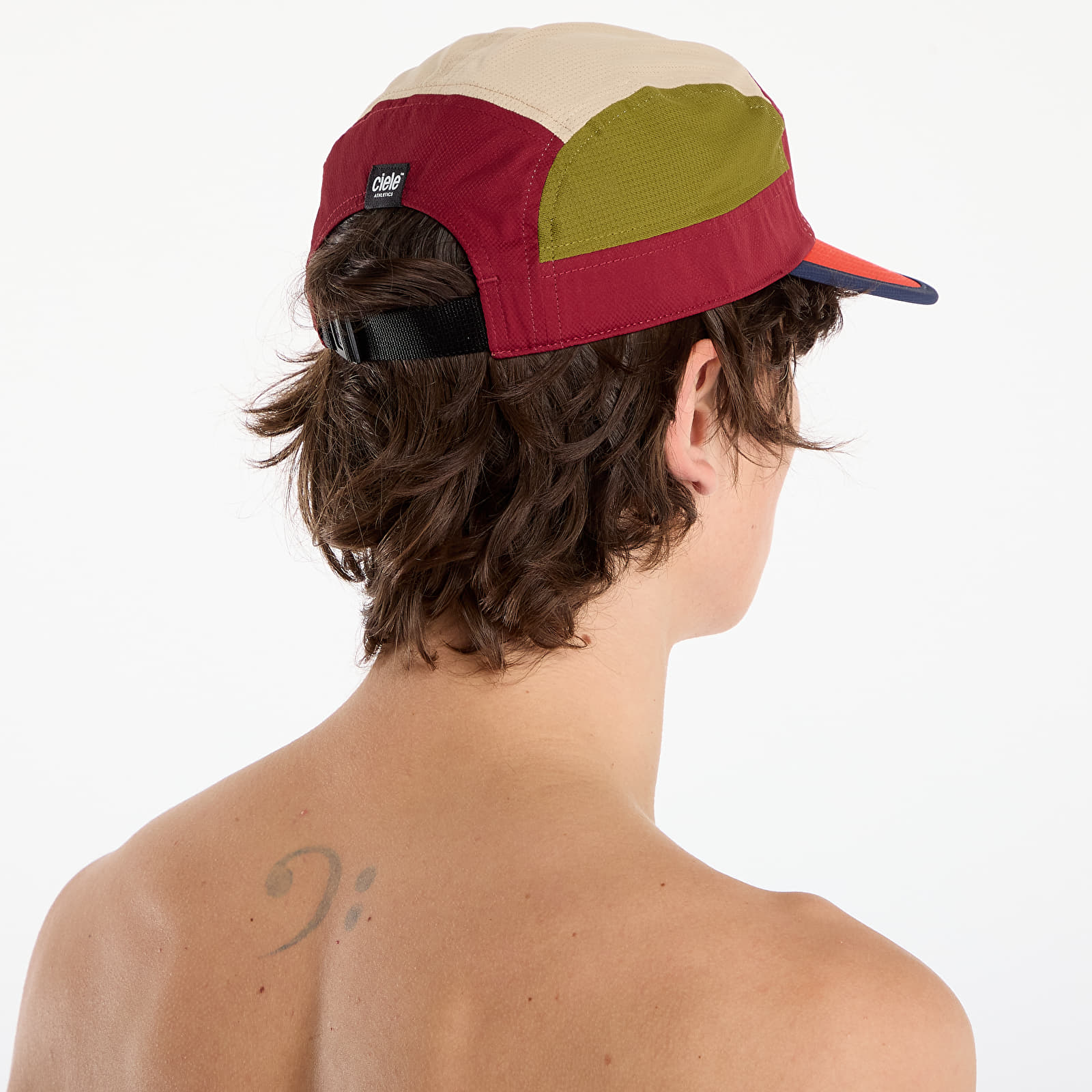 Cepures Ciele Athletics Gocap Field Iconicbar Crimsonred Terrain