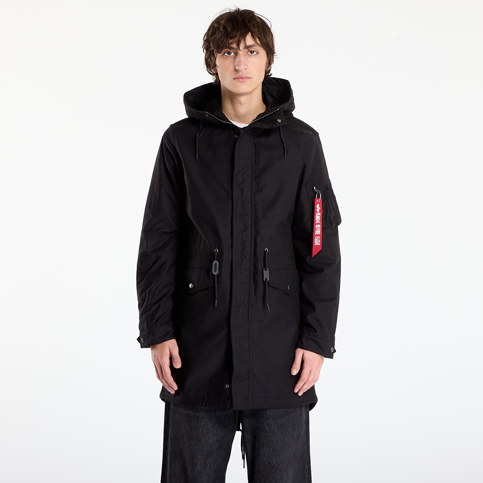 Joped Alpha Industries Studio M-51 Fishtail Backprint (2in1) Black