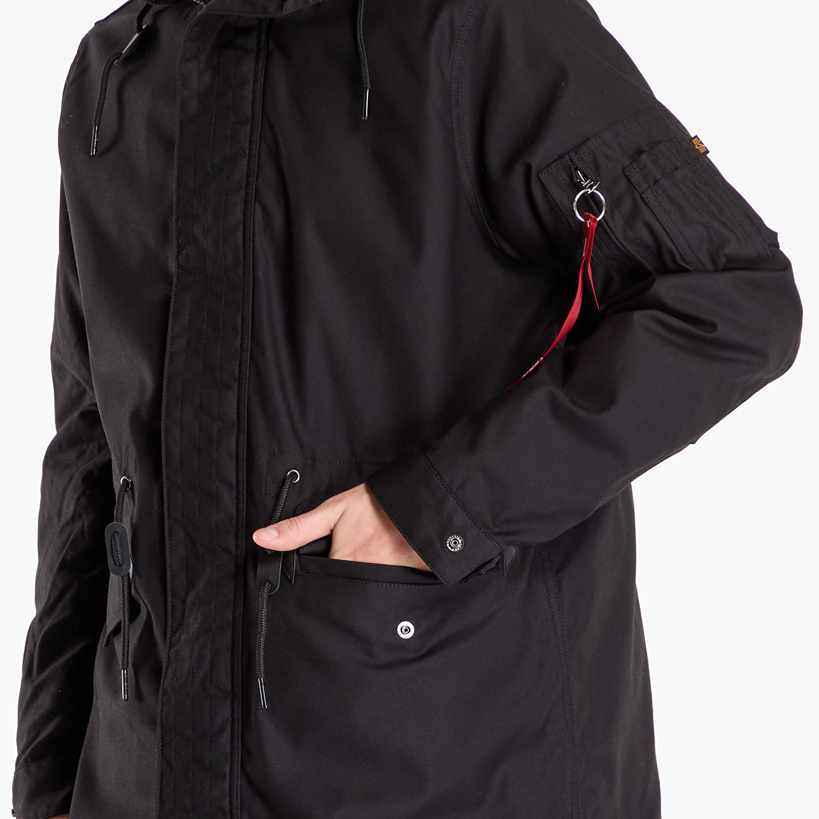 Joped Alpha Industries Studio M-51 Fishtail Backprint (2in1) Black