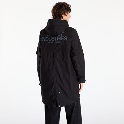 Alpha Industries Studio M-51 Fishtail Backprint (2in1) Black