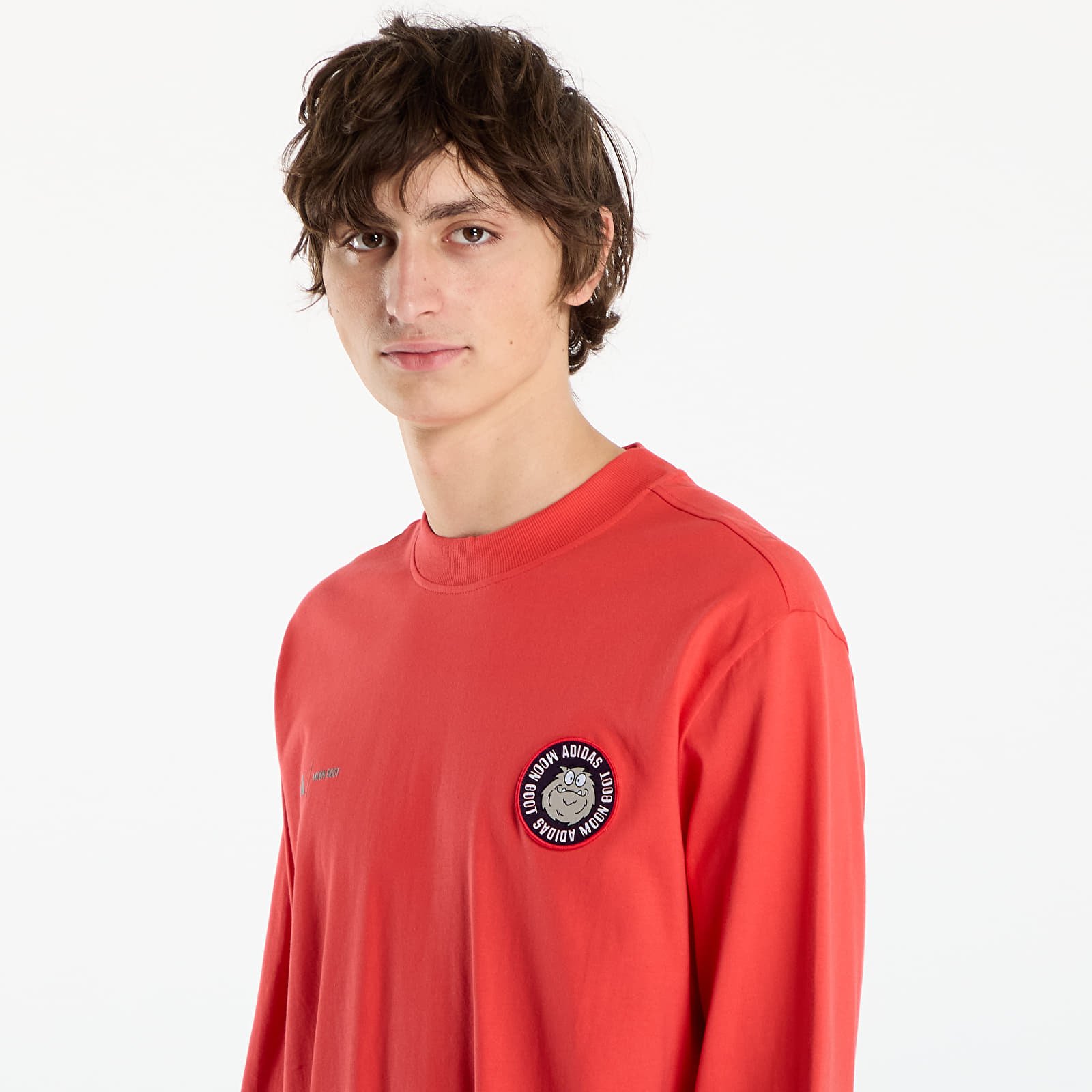 Männer T-Shirts adidas x Moon Boot Long Sleeve Long-Sleeve Top Semi Lucid Red
