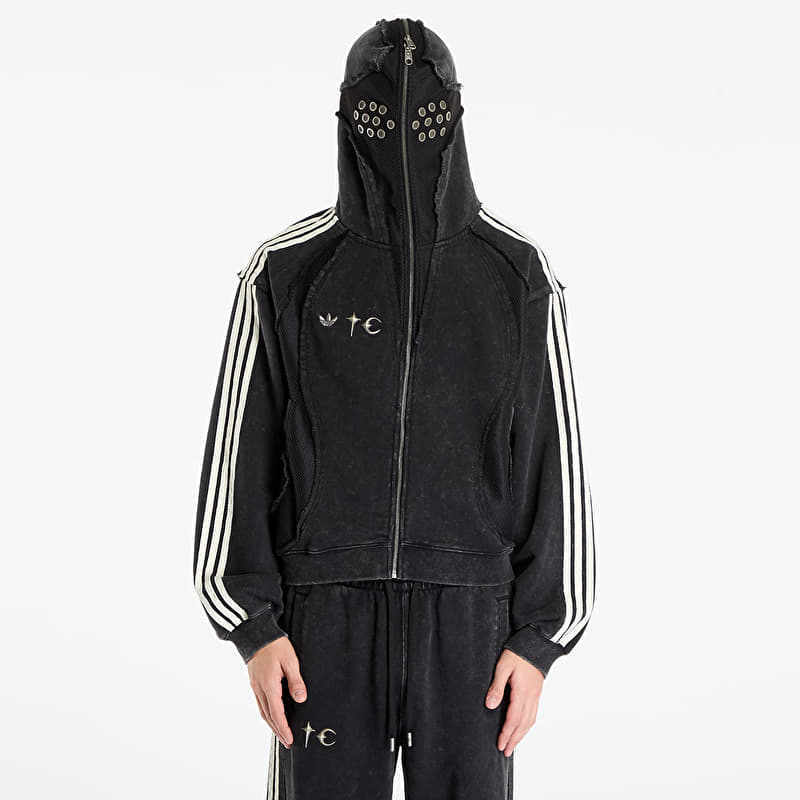 adidas x Thug Club Teamgeist Hooded Zip Up Black | Footshop