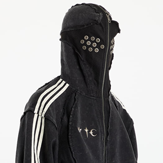 Jackets adidas x Thug Club Teamgeist Hooded Zip Up Black | Footshop