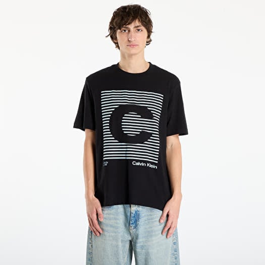 Calvin Klein Jeans Ss 20S Io Ck Speaker Graphic Tee Black
