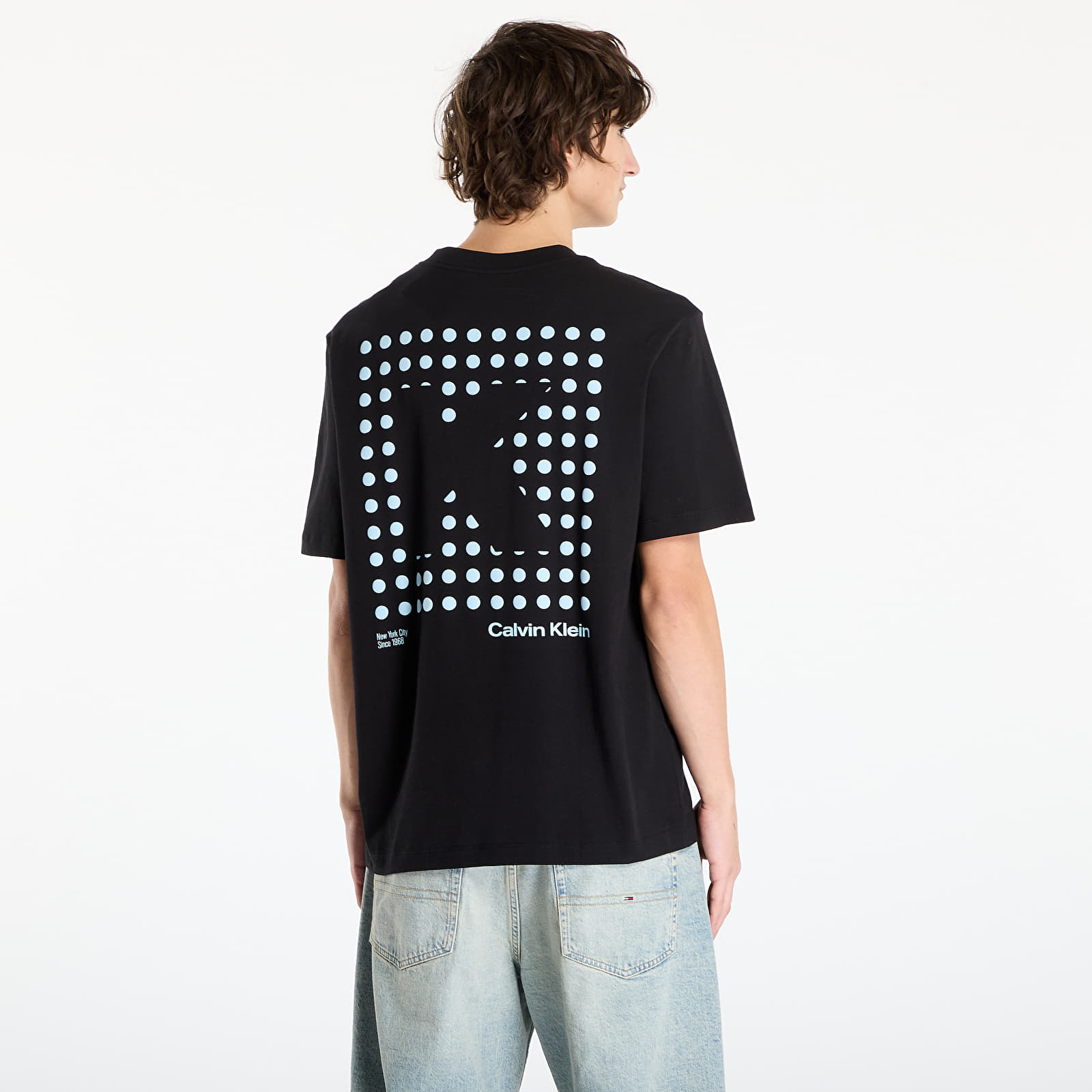 Men's T-shirts Calvin Klein Jeans Ss 20S Io Ck Speaker Graphic Tee Black