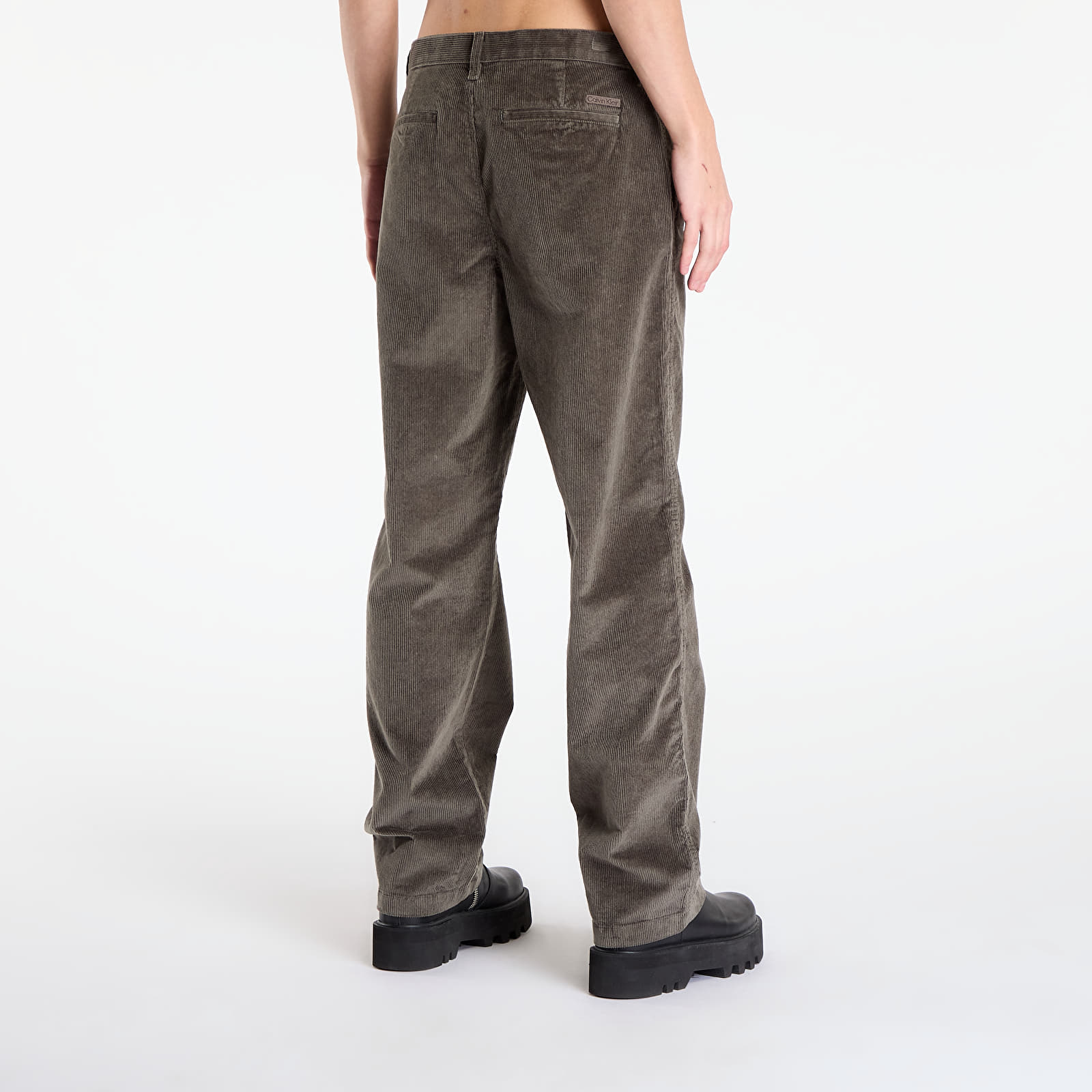 Spodnie Calvin Klein Jeans 90S Straight Corduroy Pants Grey