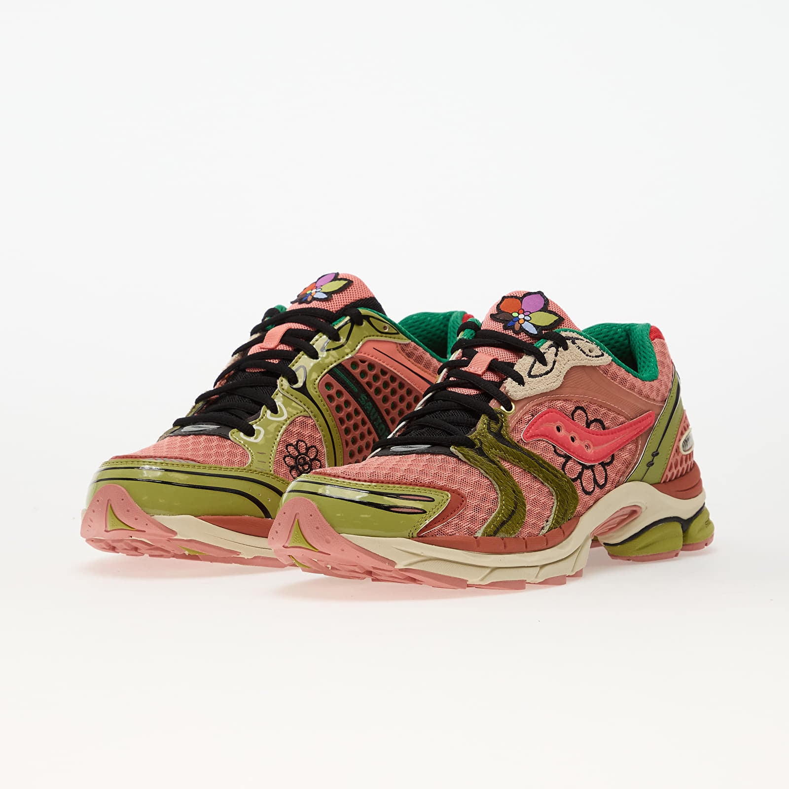 Herenschoenen Saucony x Jae Tips Progrid Triumph 4 Peach/ Leaf