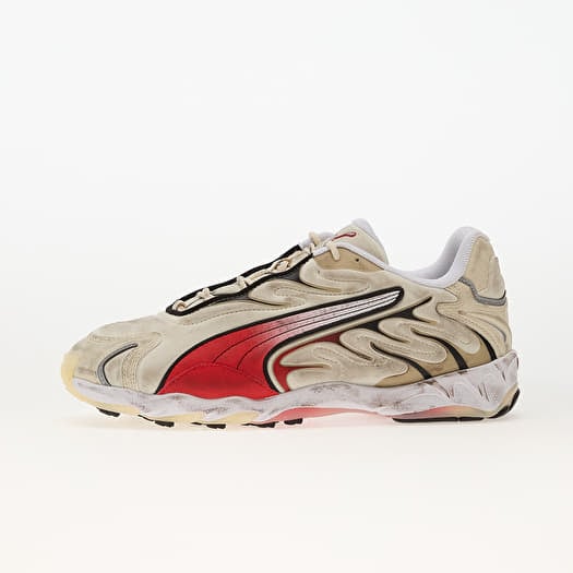 Puma Inhale Distressed Alpine Snow-For All Time Red