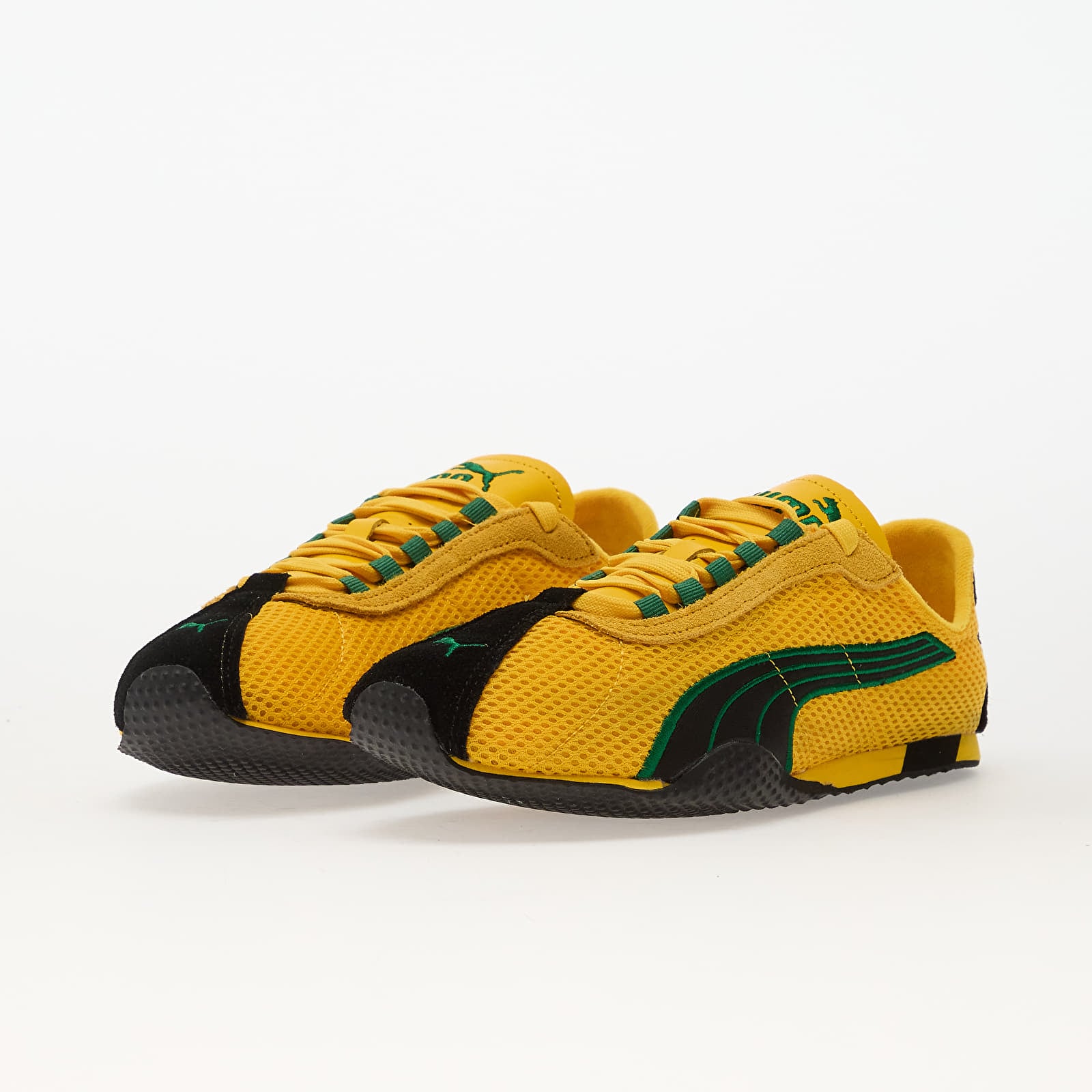 Herren Sneaker und Schuhe Puma H-Street Yellow Sizzle-Archive Green
