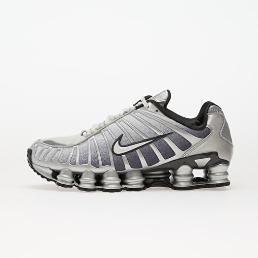 Nike Shox Tl Print Metallic Silver/ Summit White-Wolf Grey