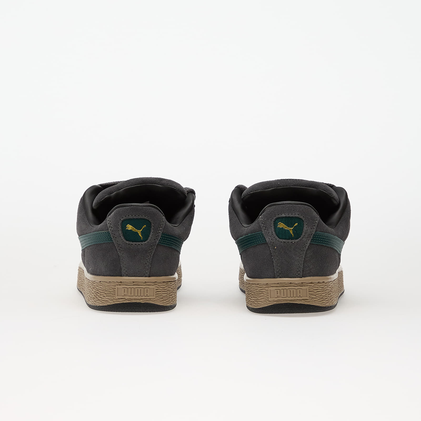 Scarpe uomo Puma Suede XL Dusky Gray-Ice Coffee