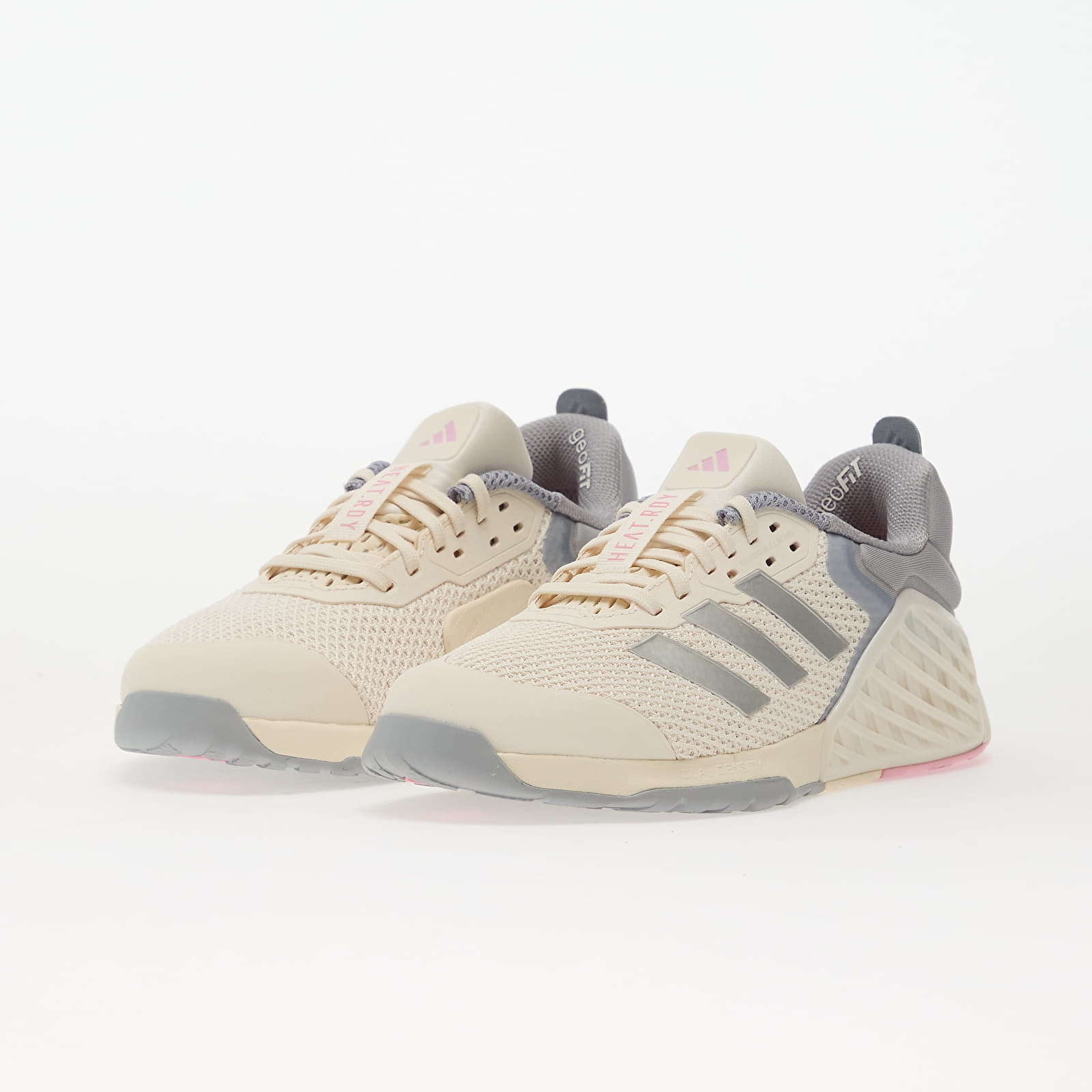 Sieviešu apavi adidas Dropset 3 Trainer W Ftw White/ Metallic Silver/ True Pink