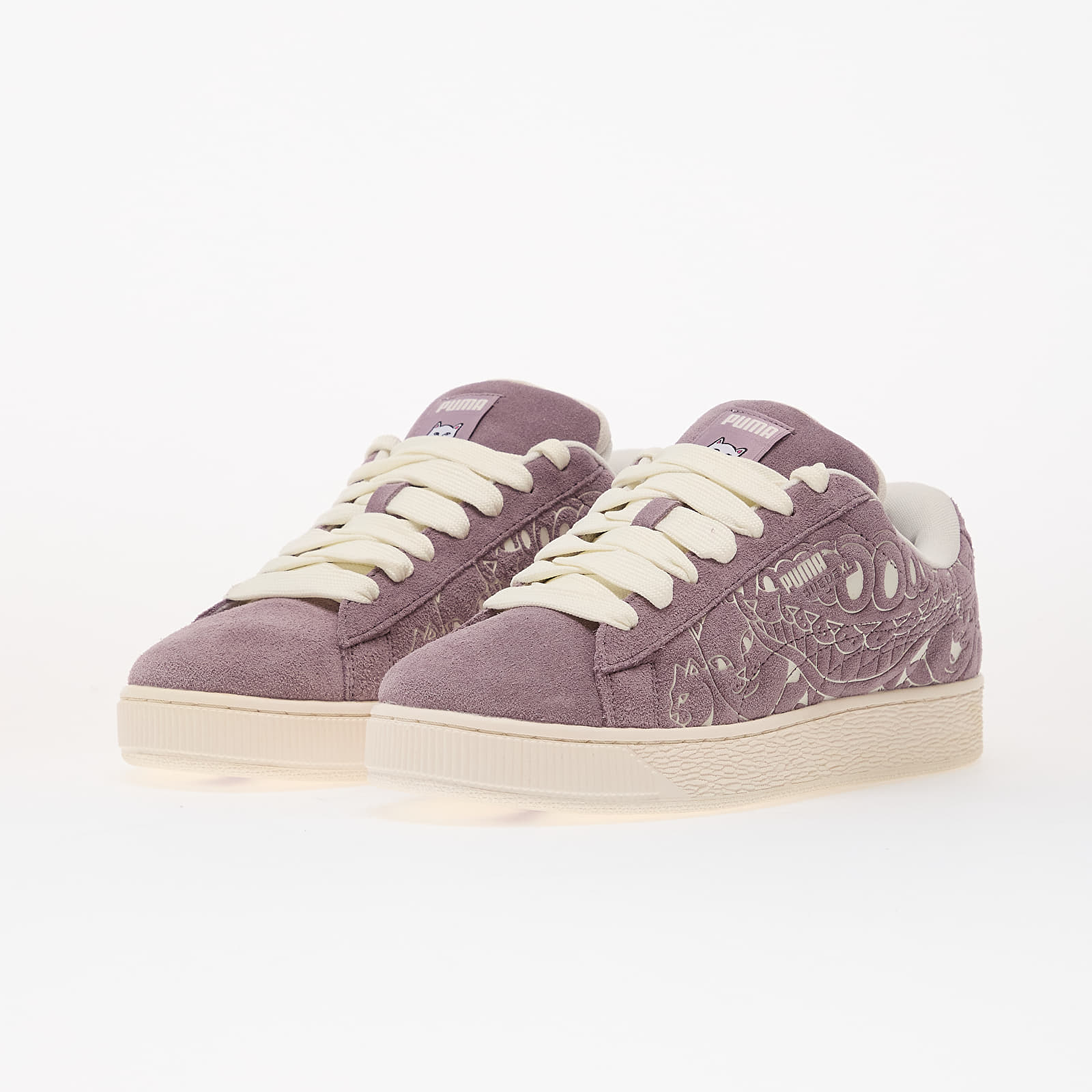 Meeste kingad Puma x RIPNDIP Suede XL Plum Jam-Warm White