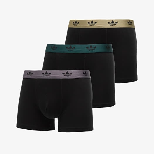 adidas Trunk 3-Pack Black