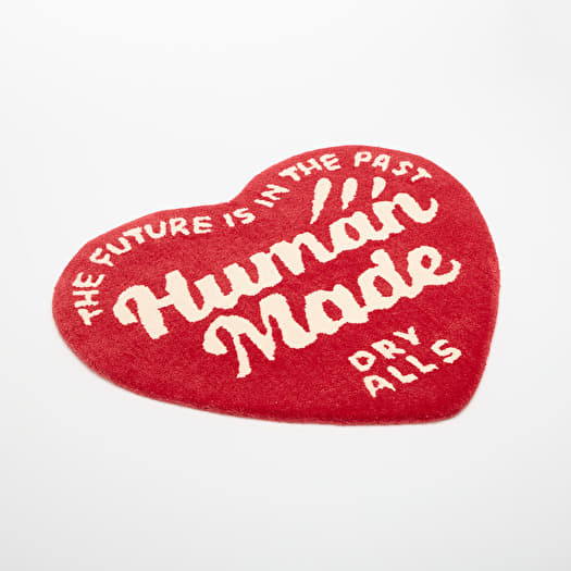 HUMAN MADE Heart Rug Medium Red