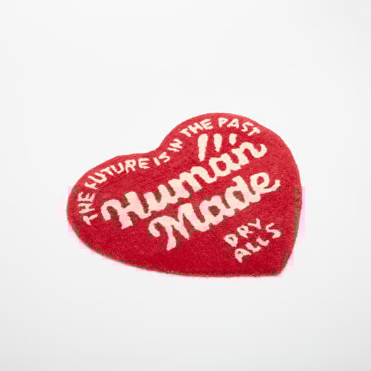 HUMAN MADE Heart Rug Small Red