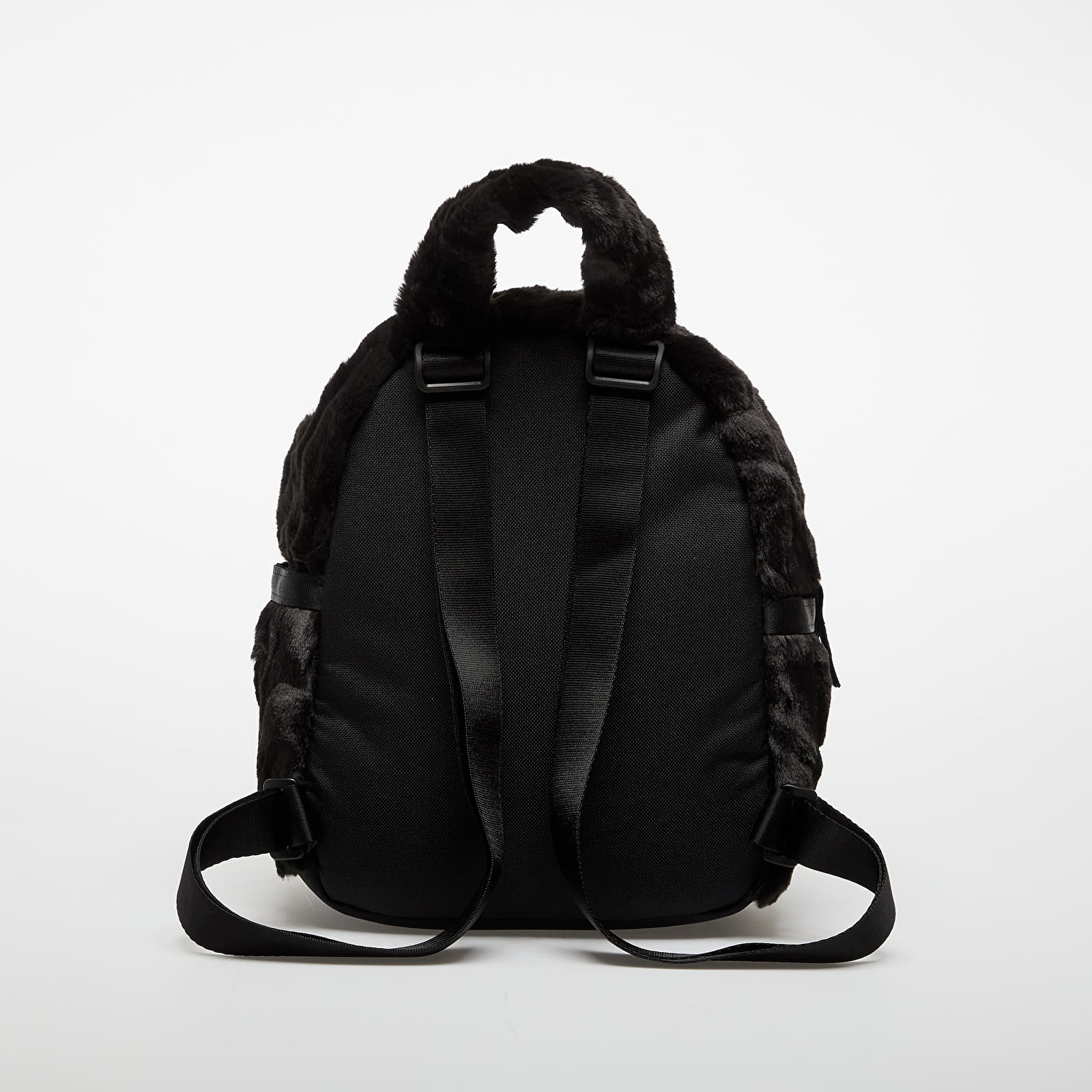 Men's backpacks Nike Sportswear Futura Faux Fur Mini Backpack (6L) Black/ Black/ Black