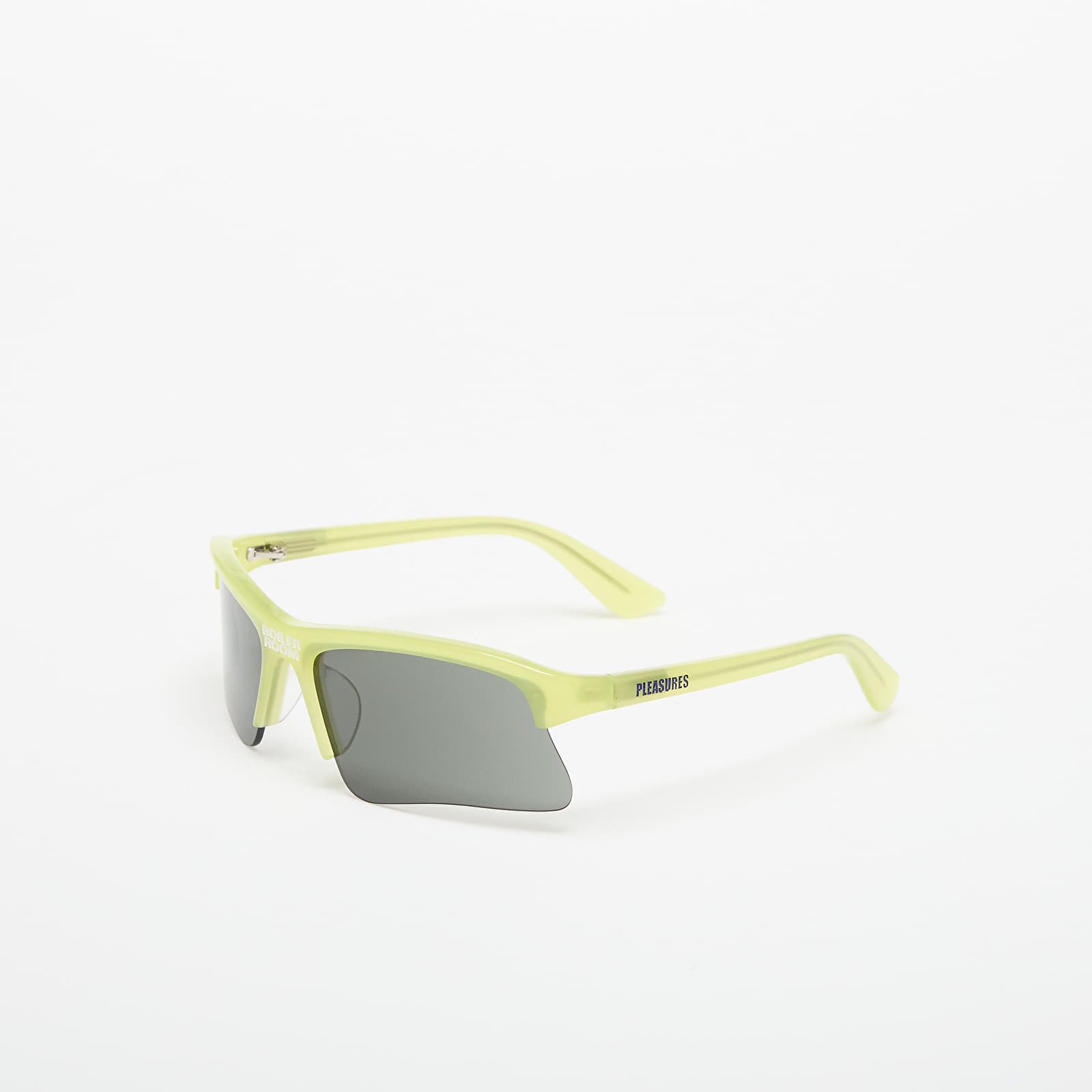 Ochelari de soare pentru bărbați PLEASURES Boiler Room Active Sunglasses Lime