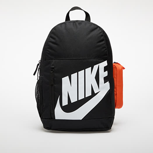 Nike Elemental Big Kids' Backpack (20L) Black/ Orange/ White