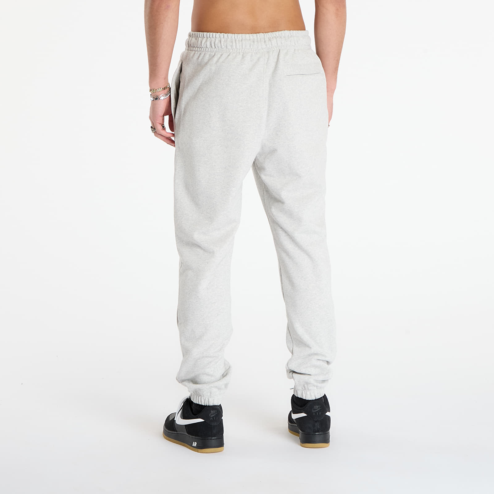 Bukser til mænd Jordan Flight Fleece Men's Pants Grey Heather/ Black