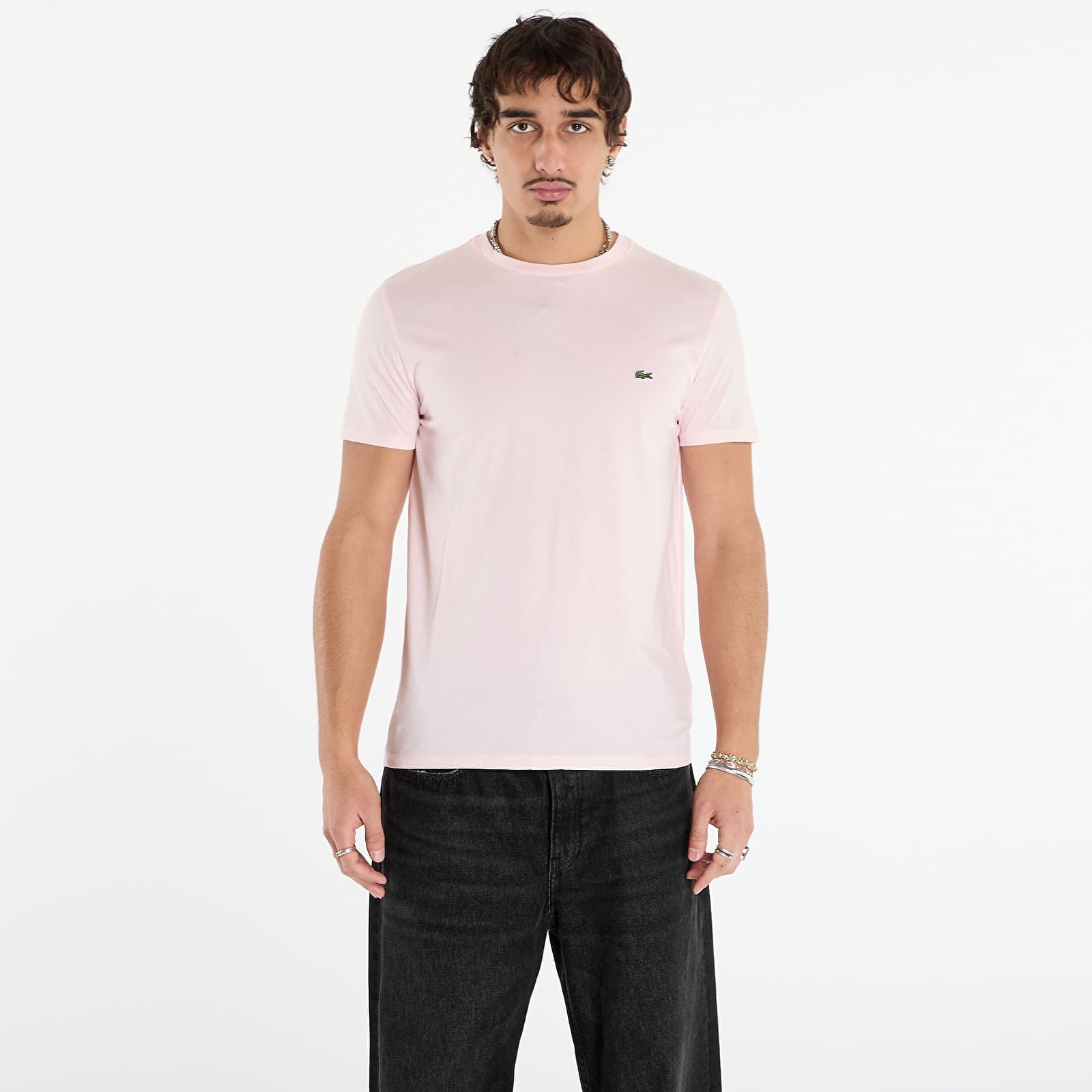 Tricou LACOSTE Mens T-Shirt Pink L
