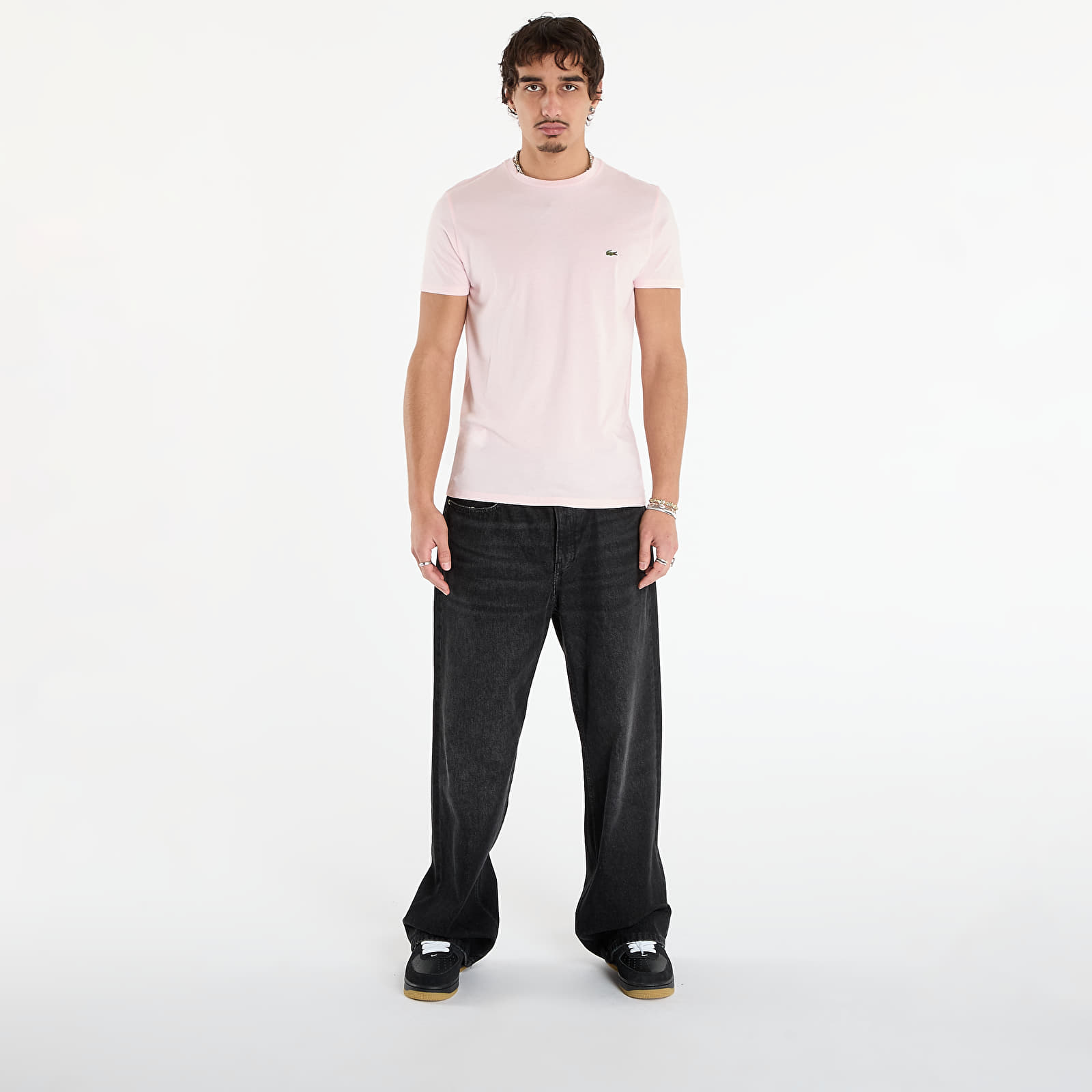 T-shirts LACOSTE Men's T-Shirt Pink
