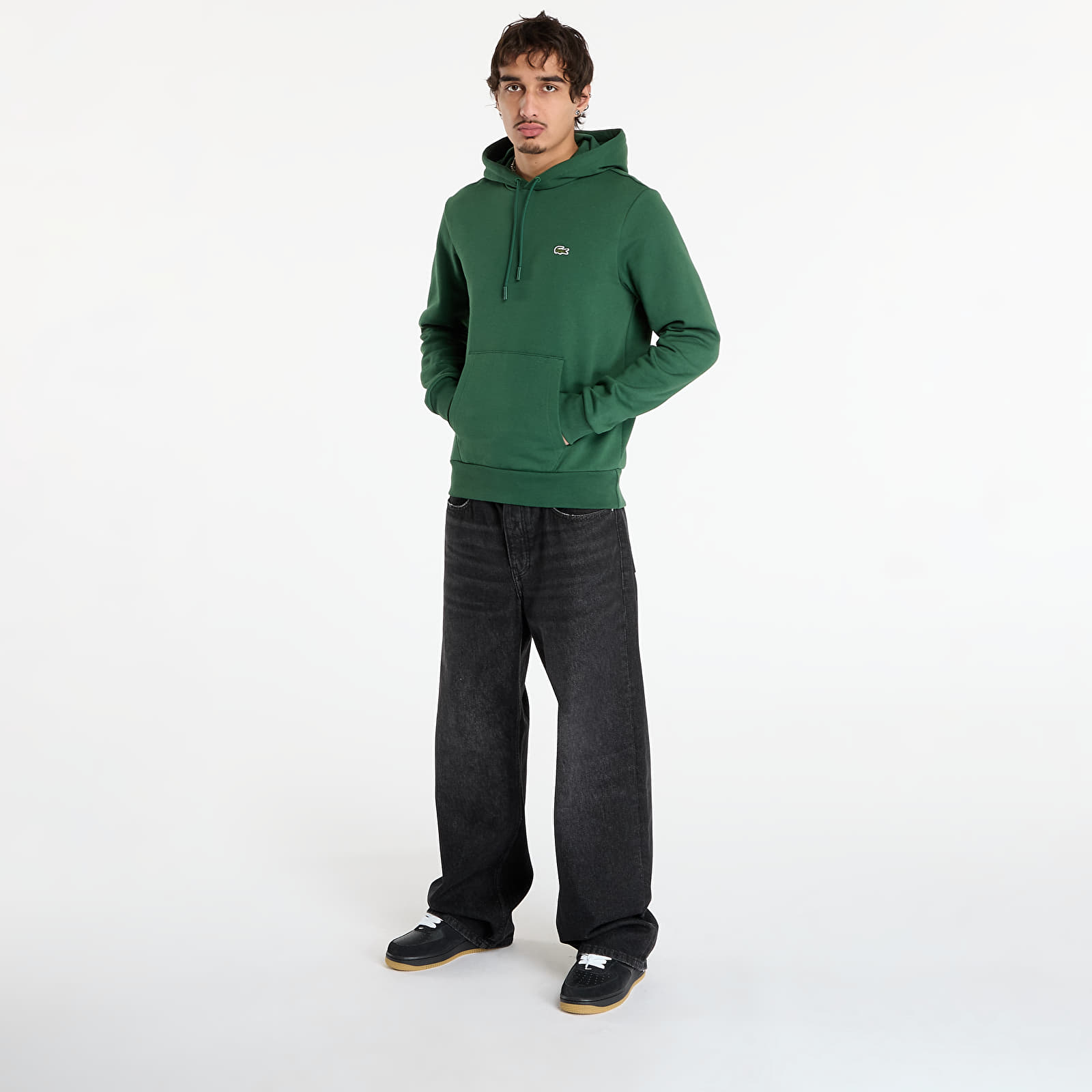 Puloverji   LACOSTE Men's Sweatshirt Green