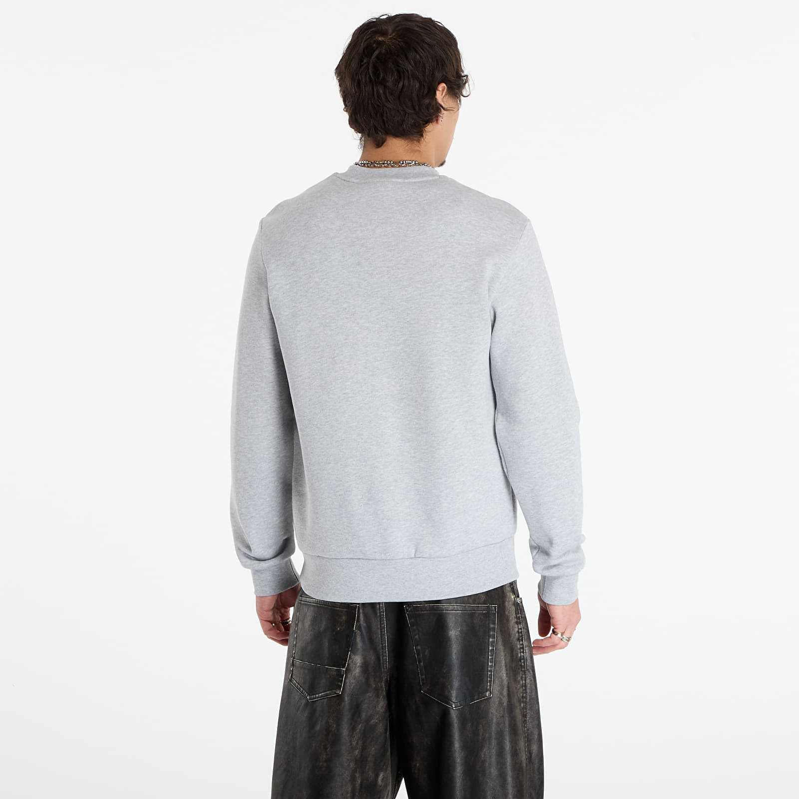 Sweatshirts LACOSTE Men's Sweatshirt Silver Chine
