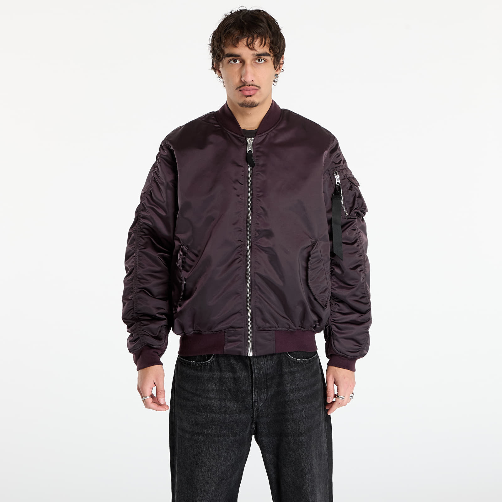 Jachetă Alpha Industries MA-1 UV Plum M