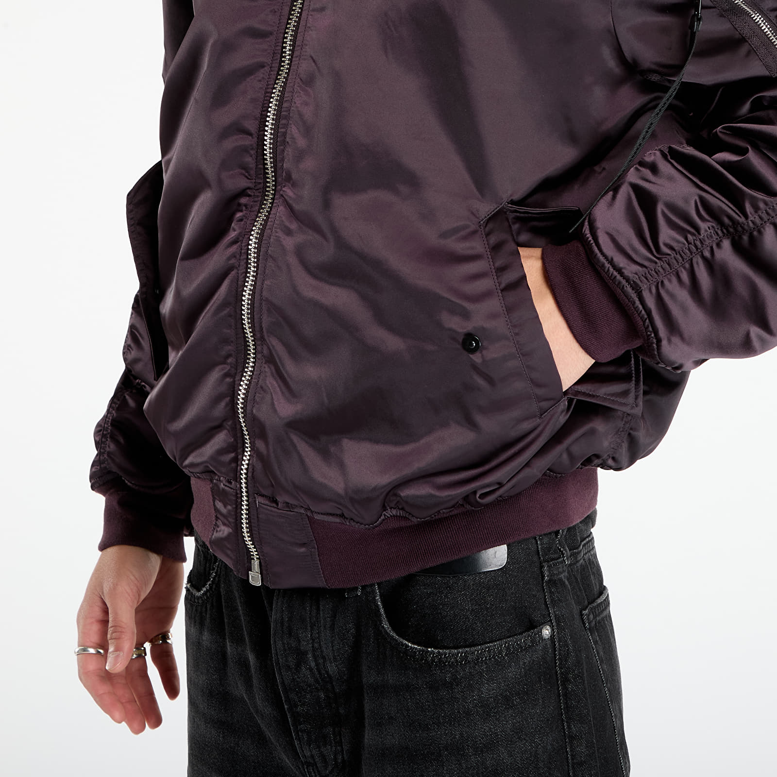 Jackets Alpha Industries MA-1 UV Plum