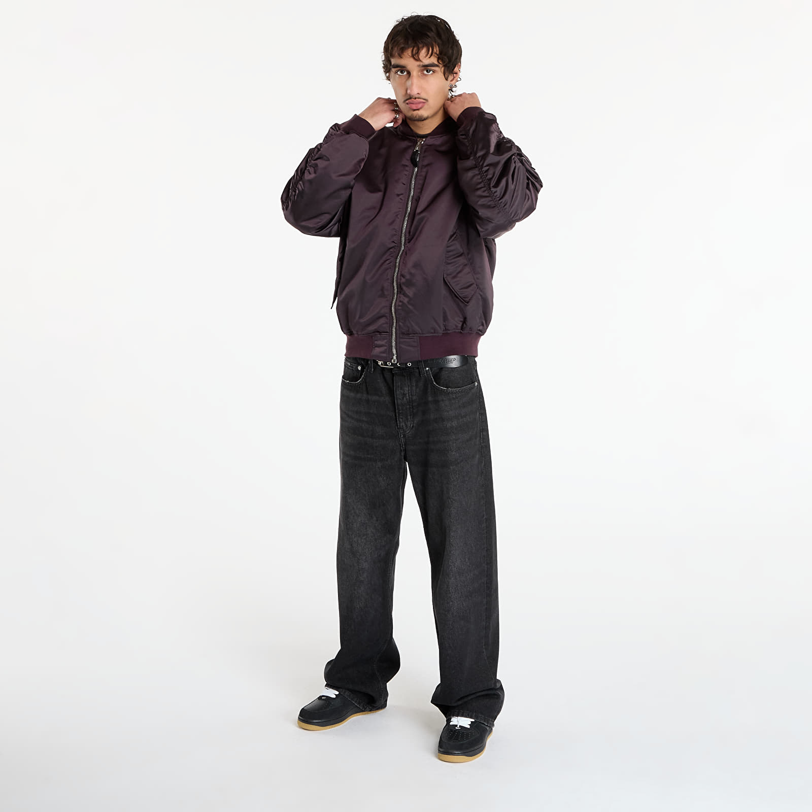 Jackets Alpha Industries MA-1 UV Plum