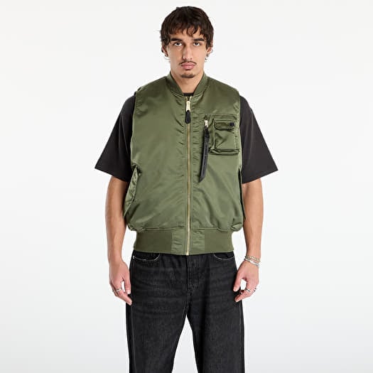 Mellény Alpha Industries MA-1 Base Vest Sage/ Green