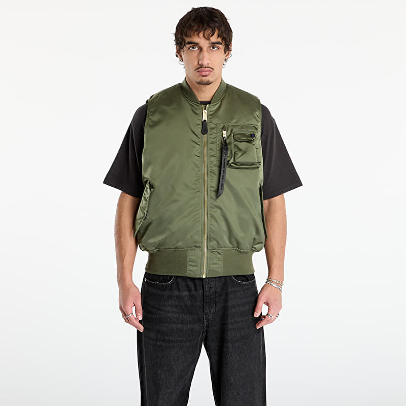 Alpha Industries MA-1 Base Vest Sage/ Green