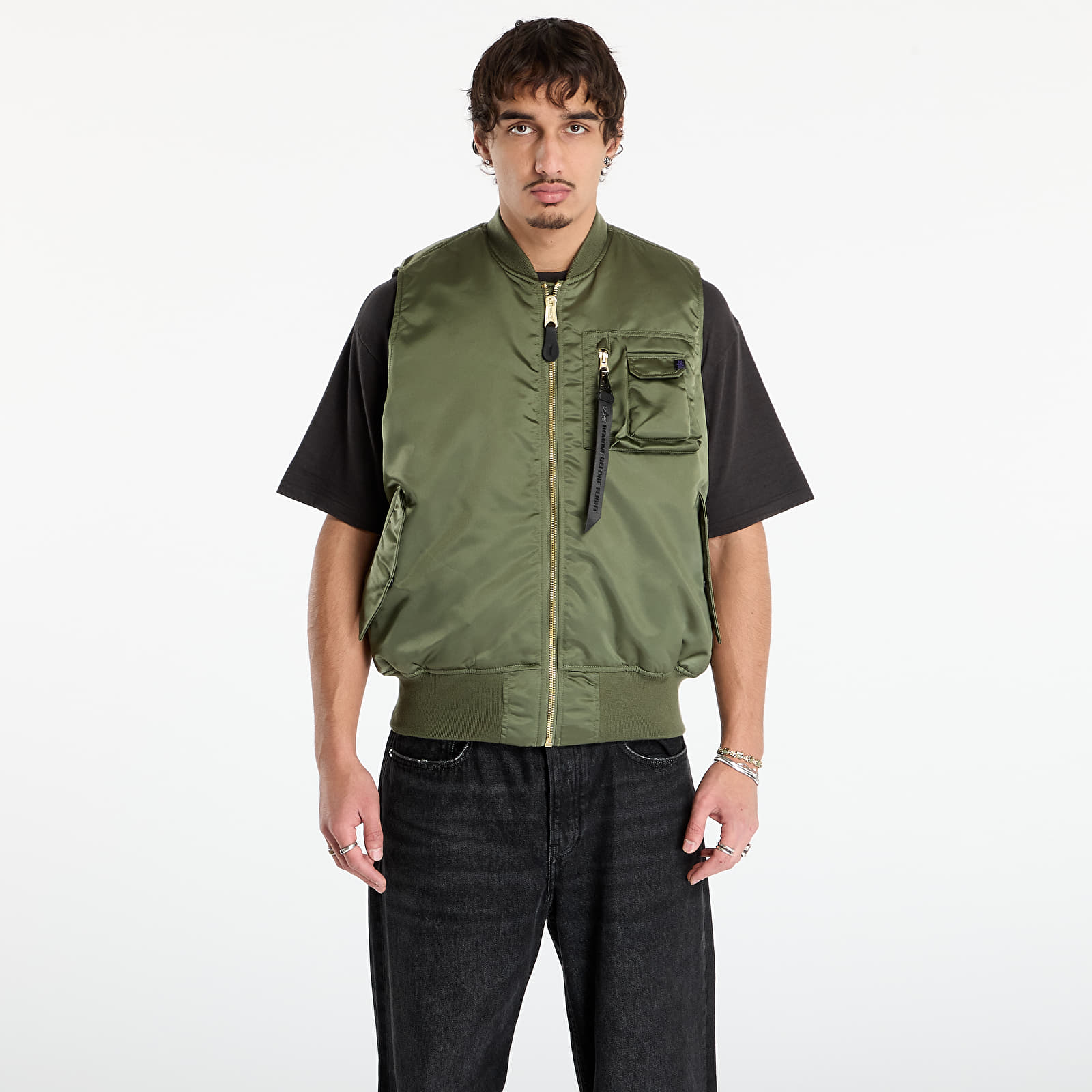 Vestid Alpha Industries MA-1 Base Vest Sage/ Green