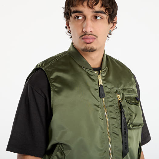 Alpha Industries MA-1 Base Vest Sage/ Green | Footshop