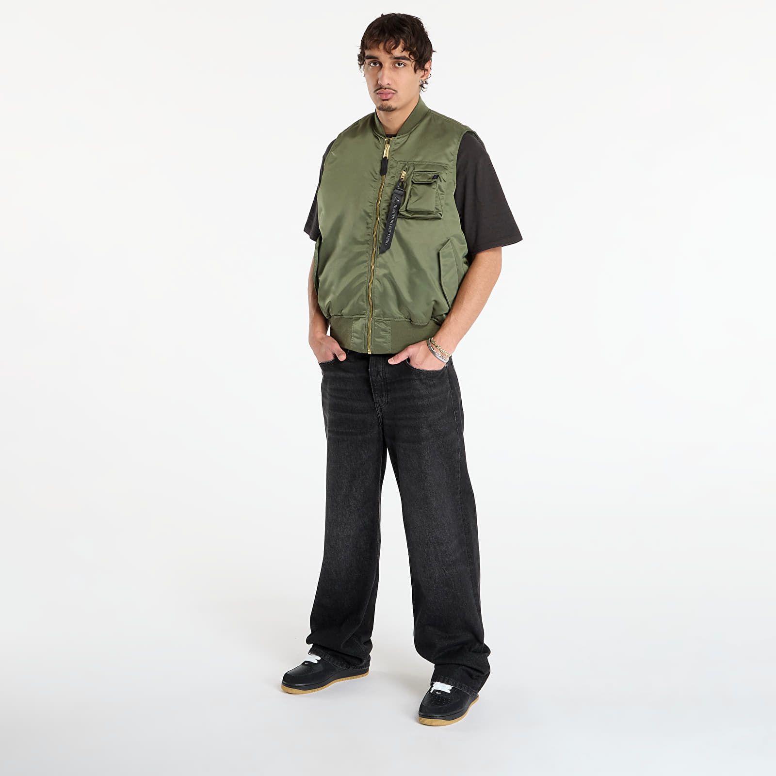 Vestid Alpha Industries MA-1 Base Vest Sage/ Green