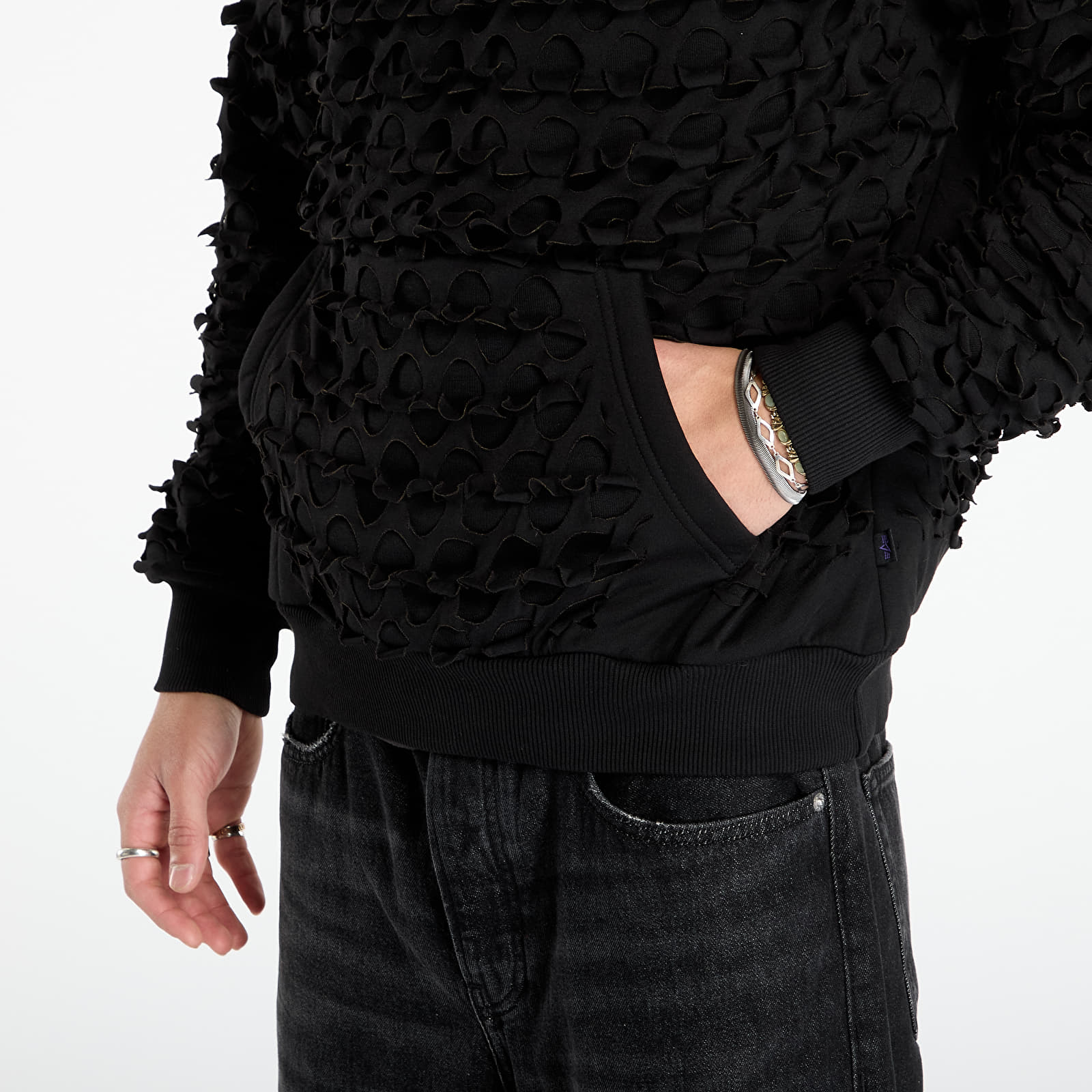 Mikiny Alpha Industries ULCANS Hoodie Black