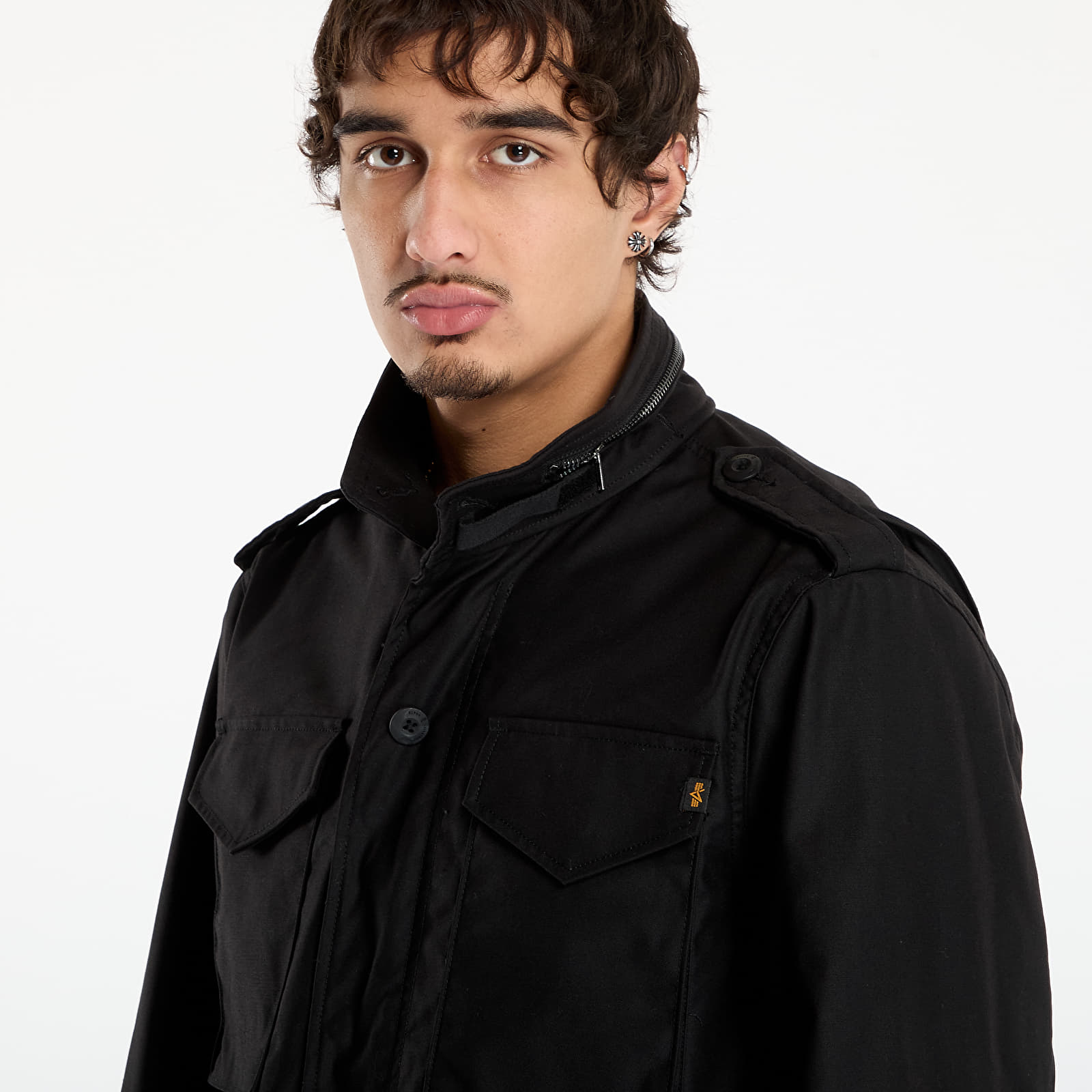 Vestes  Alpha Industries Studio M-65 Black
