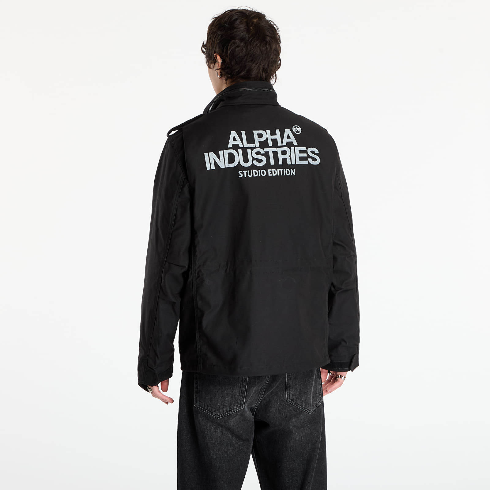 Vestes  Alpha Industries Studio M-65 Black