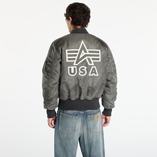 Alpha Industries MA-1 Distressed Vintage Green | Footshop