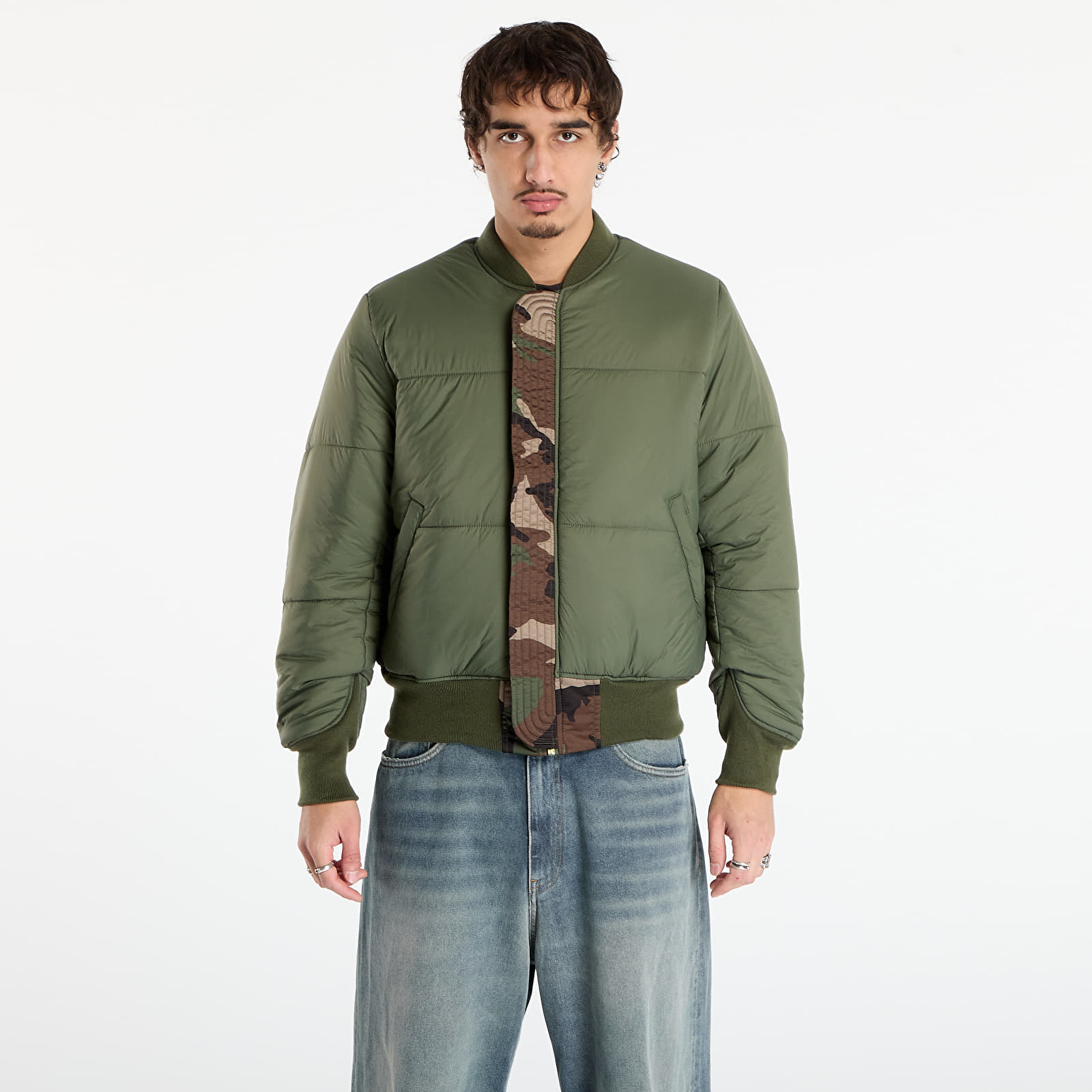 Herrenjacken Alpha Industries MA-1 Base Flight Jacket Camo Wdl Camo 65