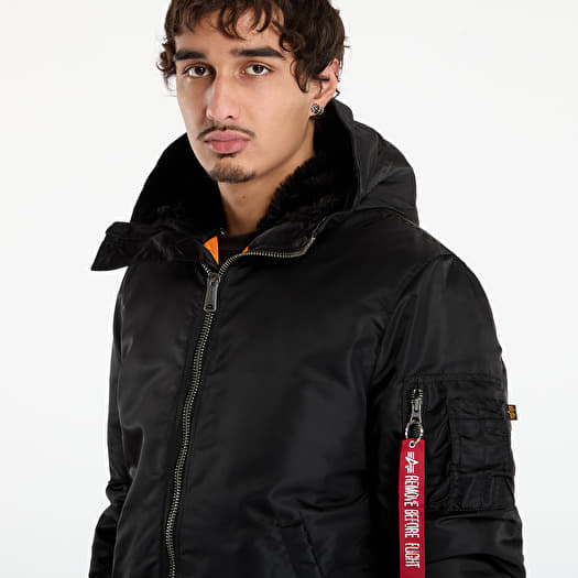 Men's jackets Alpha Industries MA-1 Hooded Black (158104-03