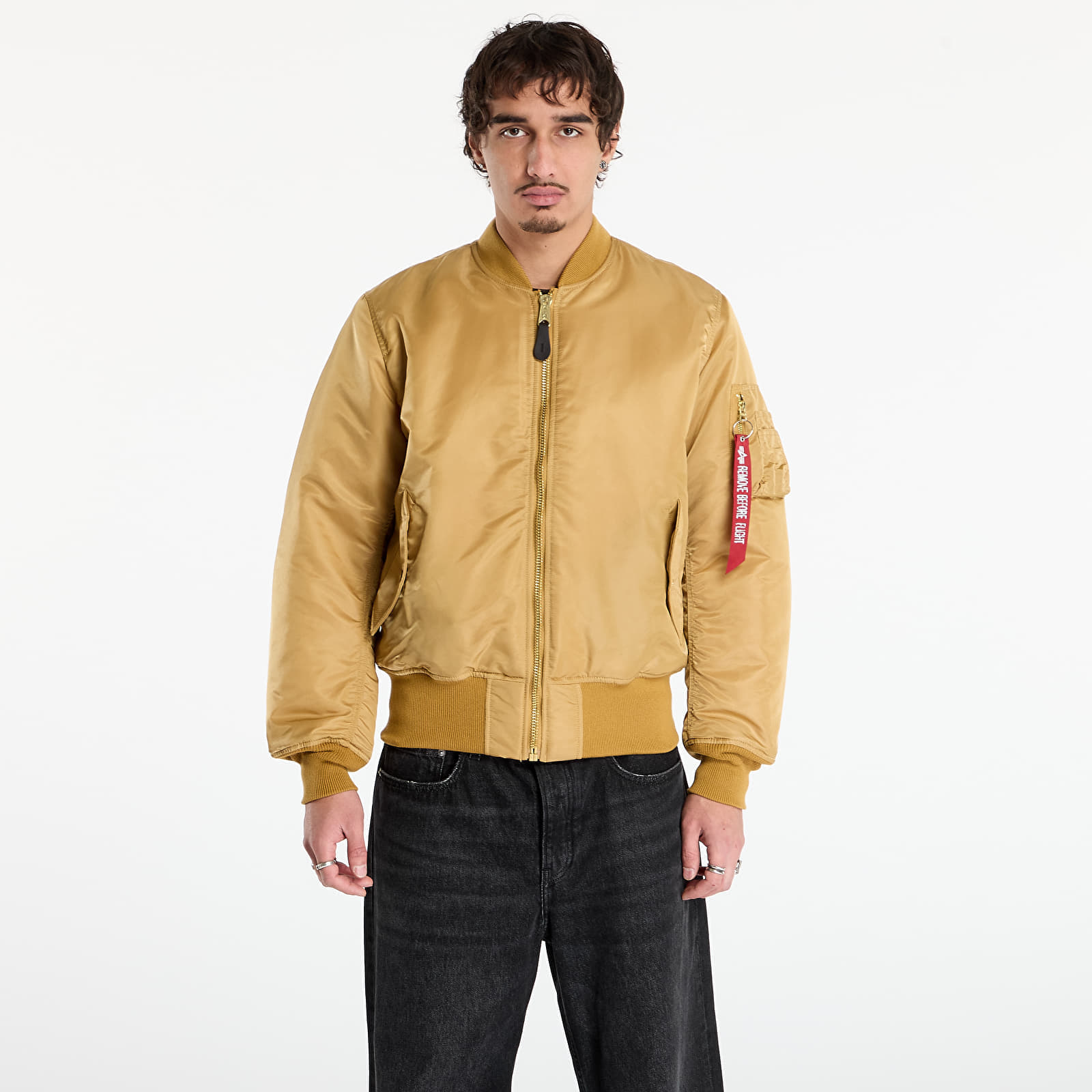 Jachetă Alpha Industries MA-1 Heritage Gold L