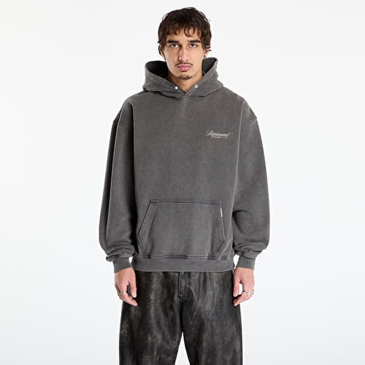 REPRESENT Owners Club Script Hoodie UNISEX Vintage Grey