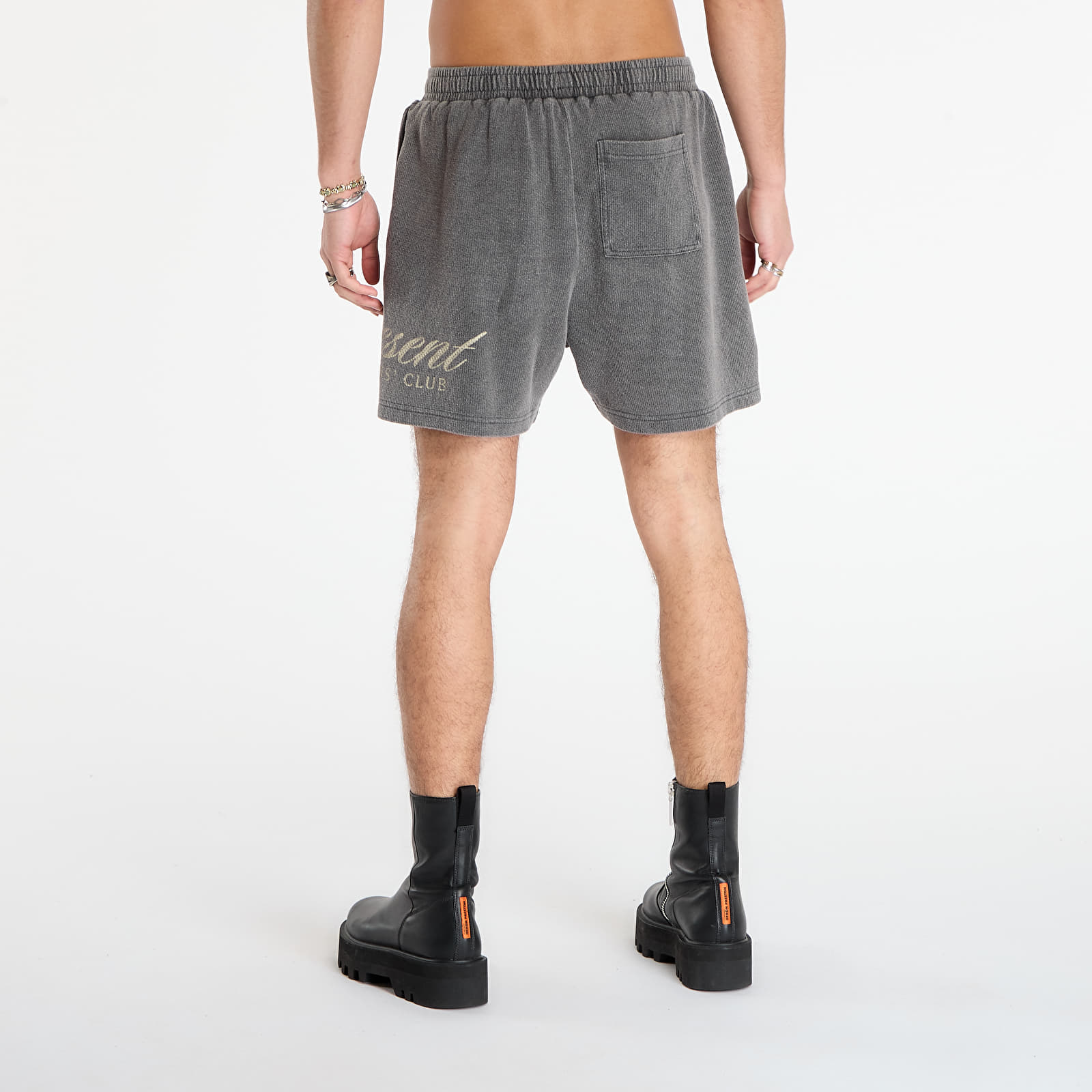 Shortsid REPRESENT Owners Club Script Short Vintage Grey